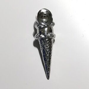 Vintage Mariposa Ice Cream Scoop Sculpture Pewter Heavy